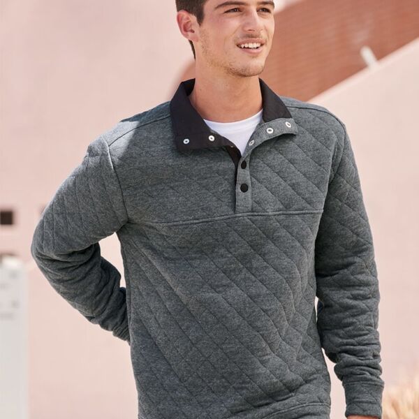 Men's Quilted Half-Snap Pullover Thumbnail
