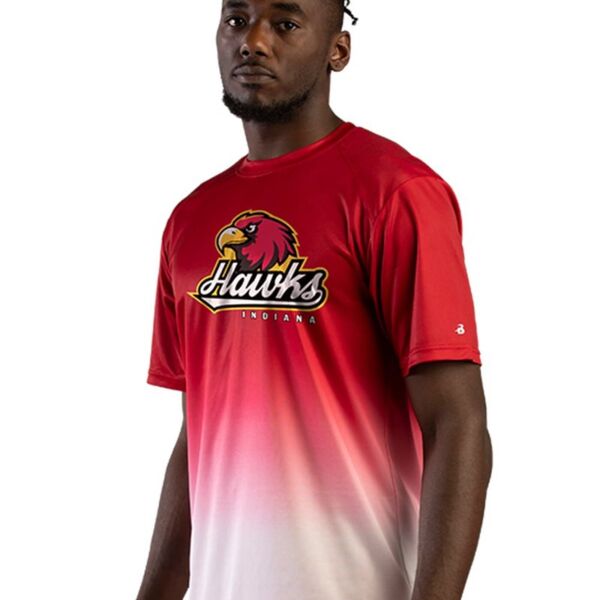 SEW N STITCHES - BADGER Reverse Ombre T-Shirt Thumbnail