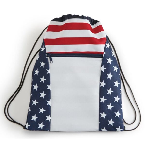 SEW N STITCHES - OAD - Americana Drawstring Bag Thumbnail