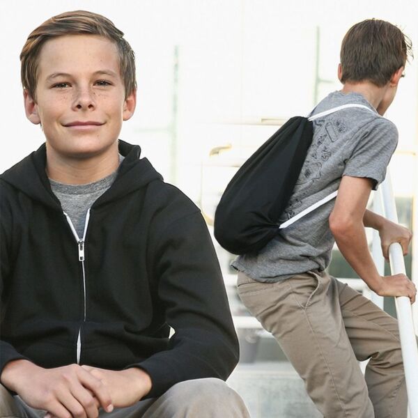 SEW N STITCHES - QUIKFLIP 2-in-1 YOUTH Hero Hoodie Lite Full-Zip Thumbnail