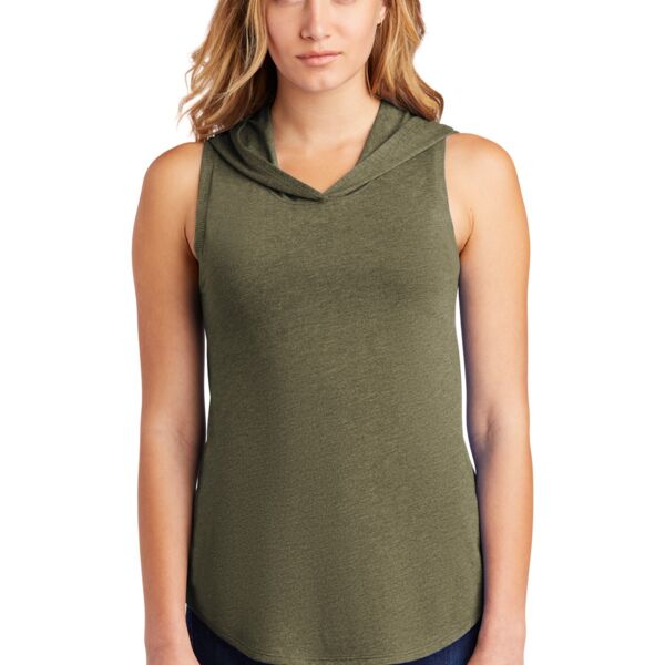 SEW N STITCHES -  DISTRICT ® Women's Perfect Tri ® Sleeveless Hoodie Thumbnail